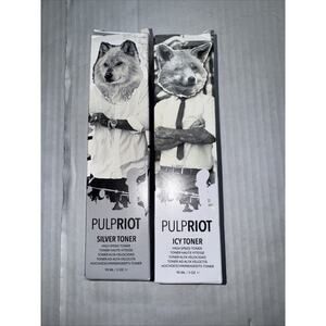 Pulp Riot High Speed Toner 3 fl.oz Lot Of 2 - Silver Toner & Icy Toner